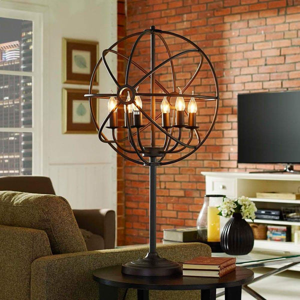 Modway Atom Table Lamp - Black | Table Lamps | Modishstore