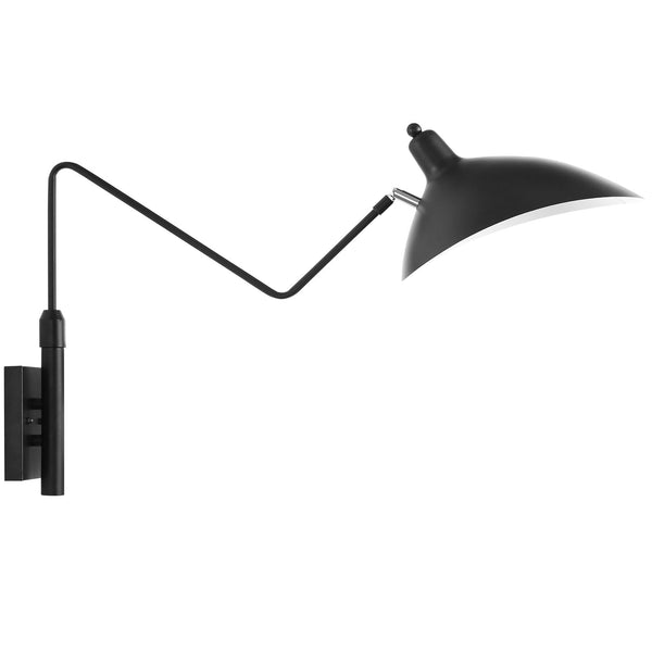 Modway View Wall Lamp - Black | Wall Lamps | Modishstore-3