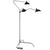 Modway View Stainless Steel Floor Lamp - Black | Floor Lamps | Modishstore-3
