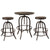 Modway Gather 3 Piece Dining Set - EEI-1602 | Dining Sets | Modishstore-2