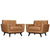 Modway Engage Leather Sofa Set | Sofas | Modishstore-15
