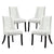 Modway Noblesse Vinyl Dining Chair - Set of 4 | Dining Chairs | Modishstore-9