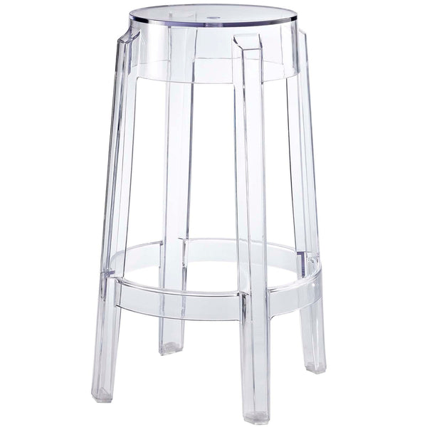 Modway Casper Counter Stool - Clear | Counter Stools | Modishstore-5