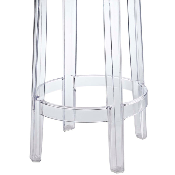 Modway Casper Counter Stool - Clear | Counter Stools | Modishstore-3