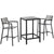 Modway Maine 3 Piece Outdoor Patio Dining Set - EEI-1754 | Outdoor Dining Set | Modishstore-15