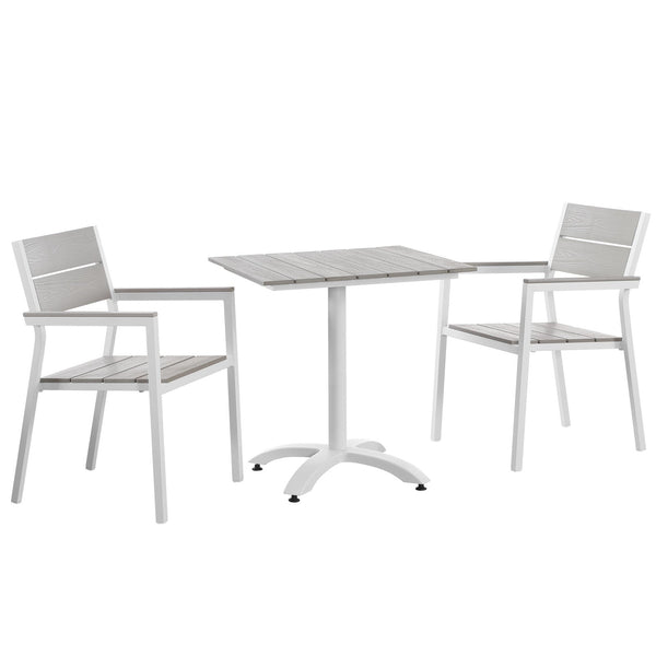 Modway Maine 3 Piece Outdoor Patio Dining Set - EEI-1759 | Outdoor Dining Set | Modishstore-11