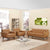 Modway Engage 3 Piece Leather Living Room Set - EEI-1762 | Sofas | Modishstore-12