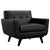 Modway Engage 3 Piece Leather Living Room Set - EEI-1764 | Sofas | Modishstore-11