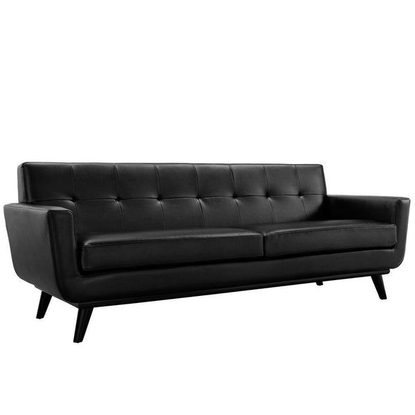 Modway Engage 3 Piece Leather Living Room Set - EEI-1764 | Sofas | Modishstore-15