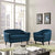Modway Wit 2 Piece Living Room Set | Sofas | Modishstore