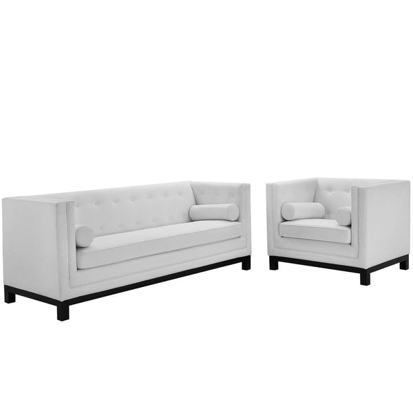 Modway Imperial 2 Piece Living Room Set | Sofas | Modishstore-14