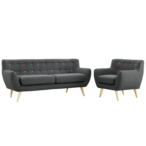 Modway Remark 2 Piece Living Room Set - EEI-1784 | Sofas | Modishstore-4