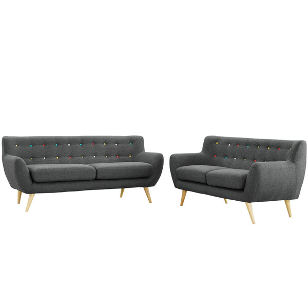 Modway Remark 2 Piece Living Room Set - EEI-1785 | Sofas | Modishstore-27