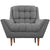 Modway Response Fabric Armchair | Armchairs | Modishstore-7