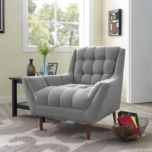 Modway Response Fabric Armchair | Armchairs | Modishstore-13