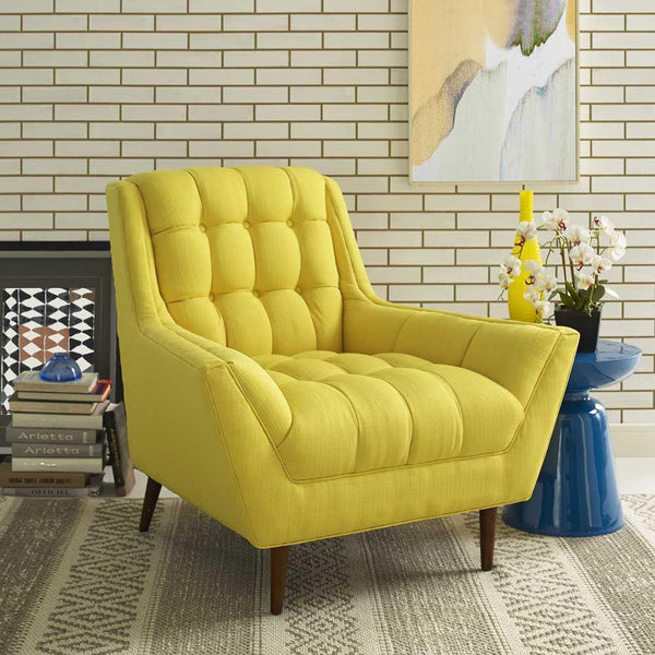 Modway Response Fabric Armchair | Armchairs | Modishstore-26
