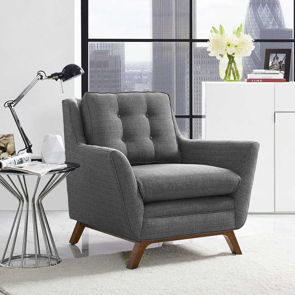 Modway Beguile Fabric Armchair | Armchairs | Modishstore-15