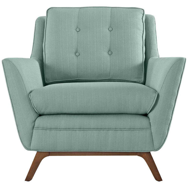 Modway Beguile Fabric Armchair | Armchairs | Modishstore-24