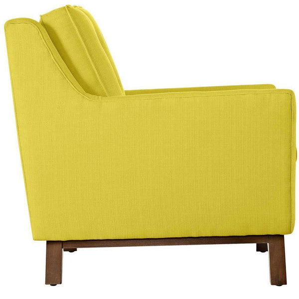 Modway Beguile Fabric Armchair | Armchairs | Modishstore-5