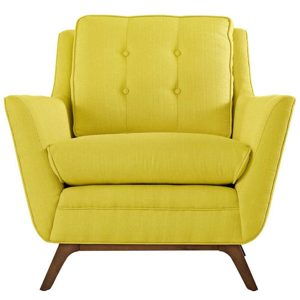 Modway Beguile Fabric Armchair | Armchairs | Modishstore-8