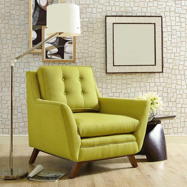 Modway Beguile Fabric Armchair | Armchairs | Modishstore-25