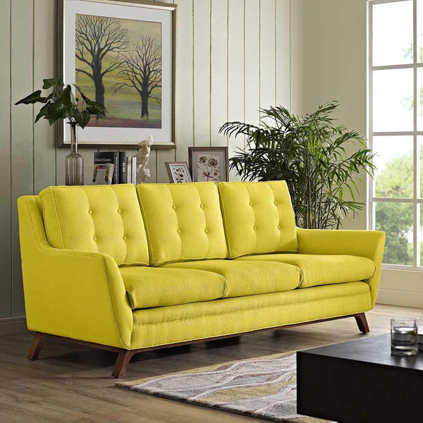 Modway Beguile Fabric Sofa | Sofas | Modishstore-11