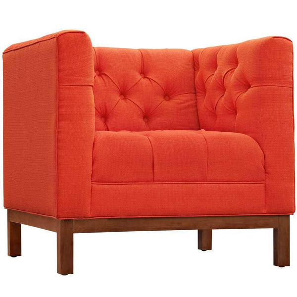 Modway Panache Fabric Armchair | Armchairs | Modishstore-2