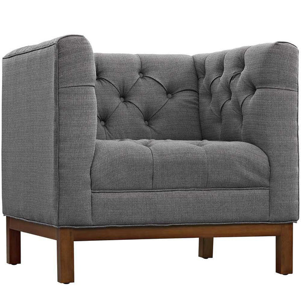 Modway Panache Fabric Armchair | Armchairs | Modishstore-12