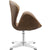 Modway Flight Upholstered Vinyl Lounge Chair - Brown | Lounge Chairs | Modishstore-3