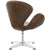 Modway Flight Upholstered Vinyl Lounge Chair - Brown | Lounge Chairs | Modishstore-4
