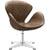 Modway Flight Upholstered Vinyl Lounge Chair - Brown | Lounge Chairs | Modishstore-2