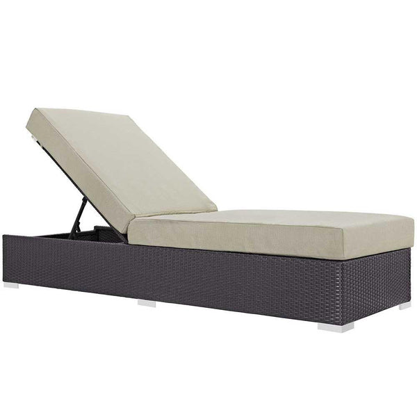 Modway Convene Outdoor Patio Chaise Lounge | Outdoor Recliners & Lounge Chairs | Modishstore-7