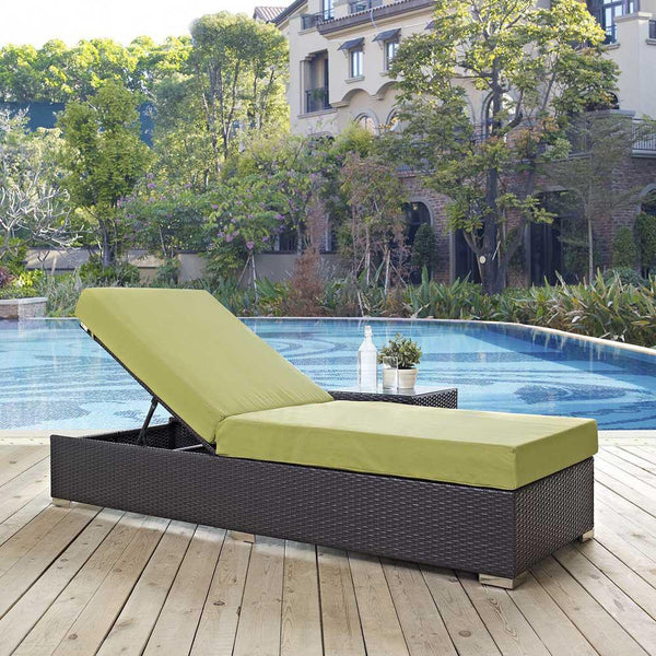 Modway Convene Outdoor Patio Chaise Lounge | Outdoor Recliners & Lounge Chairs | Modishstore-3