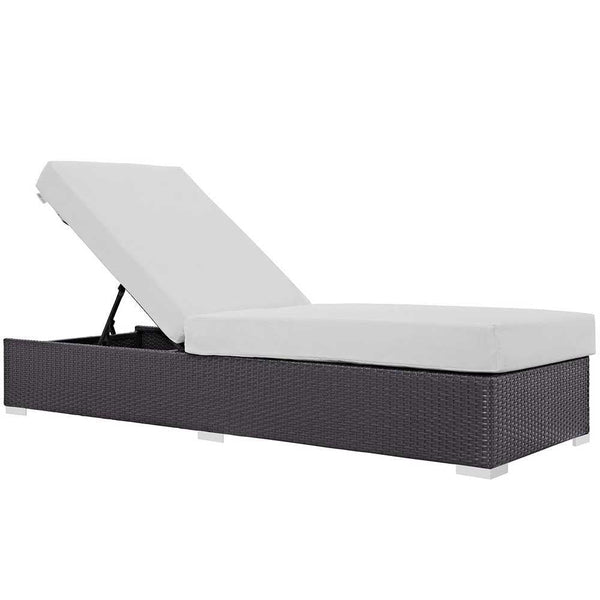 Modway Convene Outdoor Patio Chaise Lounge | Outdoor Recliners & Lounge Chairs | Modishstore-4