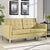 Modway Loft Wool Loveseat - Green | Loveseats | Modishstore