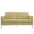 Modway Loft Wool Loveseat - Green | Loveseats | Modishstore-3