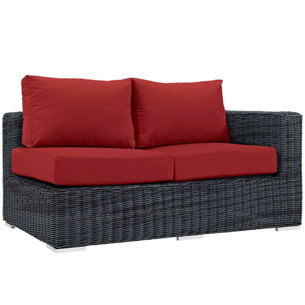 Modway Summon Outdoor Patio Right Arm Loveseat | Outdoor Sofas, Loveseats & Sectionals | Modishstore-18