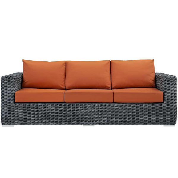 Modway Summon Outdoor Patio Sofa | Outdoor Sofas, Loveseats & Sectionals | Modishstore-13