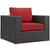 Modway Sojourn 3 Piece Outdoor Patio Sunbrella Sectional Set - EEI-1891 | Outdoor Sofas, Loveseats & Sectionals | Modishstore-25