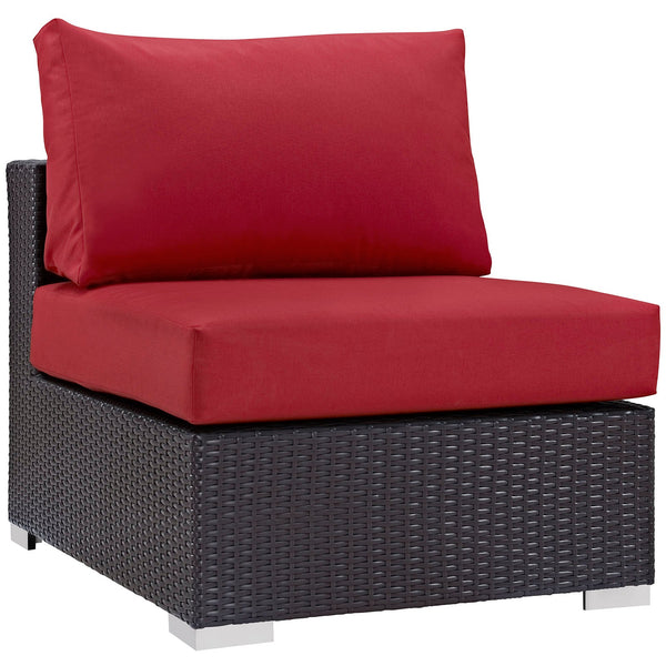 Modway Convene Outdoor Patio Armless | Outdoor Chairs | Modishstore-14