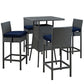 Modway Sojourn 5 Piece Outdoor Patio Sunbrella Pub Set - EEI-1967 | Outdoor Dining Set | Modishstore-15