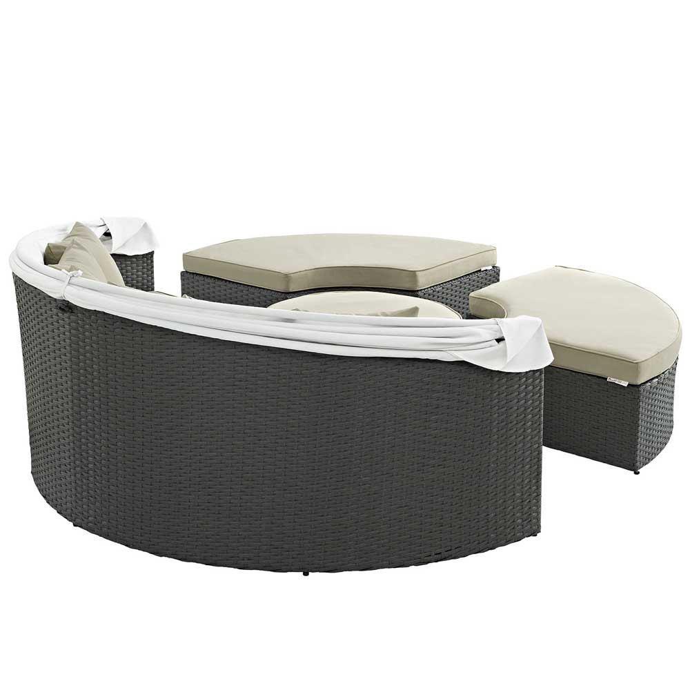 Modway Sojourn Outdoor Patio Sunbrella Daybed - EEI-1986 | Outdoor Patio Daybed | Modishstore-8