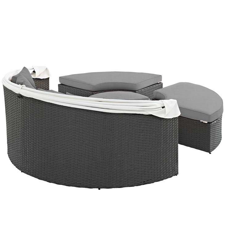 Modway Sojourn Outdoor Patio Sunbrella Daybed - EEI-1986 | Outdoor Patio Daybed | Modishstore-19