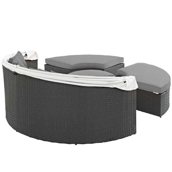 Modway Sojourn Outdoor Patio Sunbrella Daybed - EEI-1986 | Outdoor Patio Daybed | Modishstore-19