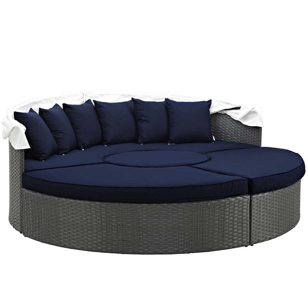 Modway Sojourn Outdoor Patio Sunbrella Daybed - EEI-1986 | Outdoor Patio Daybed | Modishstore-5