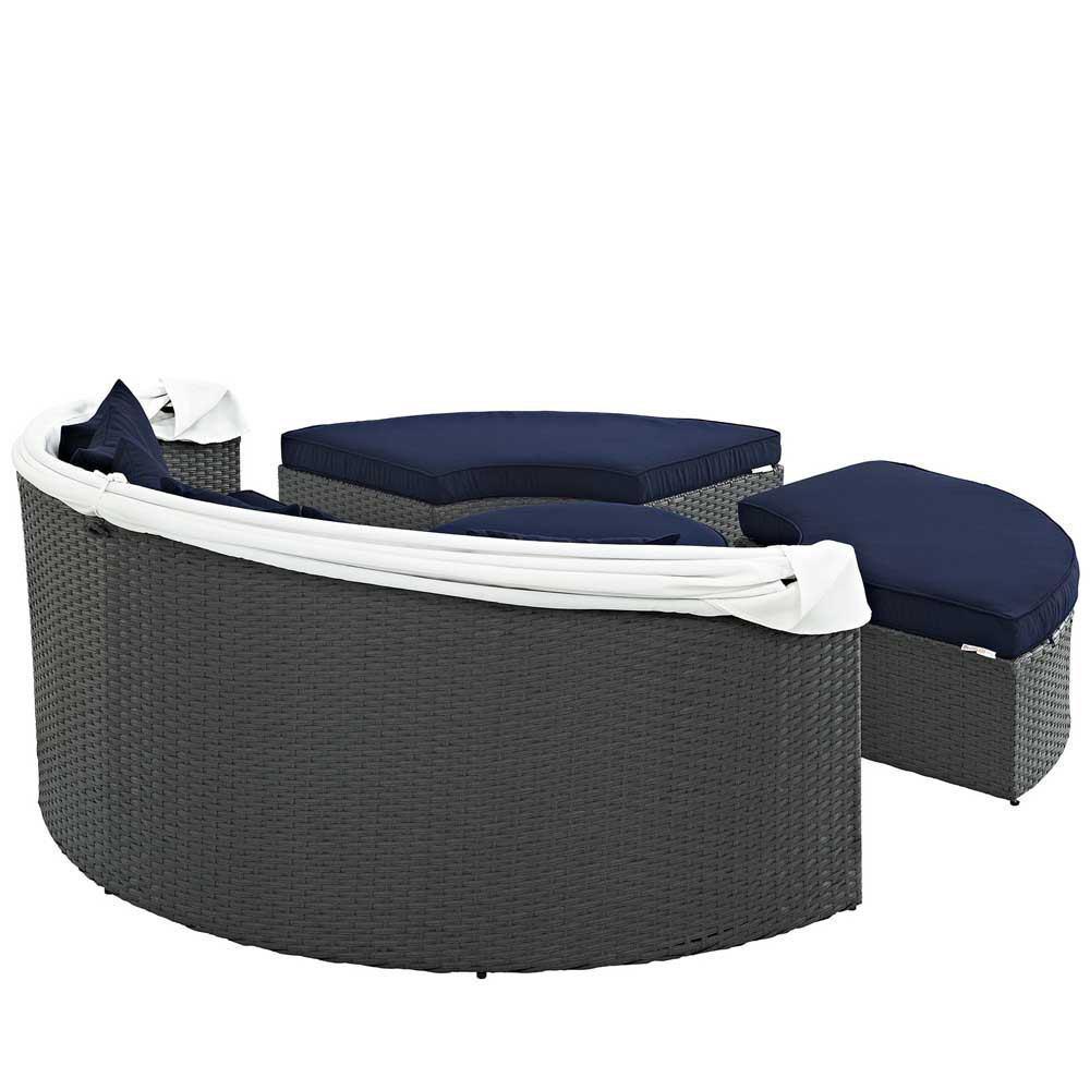 Modway Sojourn Outdoor Patio Sunbrella Daybed - EEI-1986 | Outdoor Patio Daybed | Modishstore-4