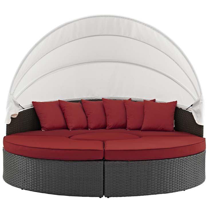 Modway Sojourn Outdoor Patio Sunbrella Daybed - EEI-1986 | Outdoor Patio Daybed | Modishstore-24