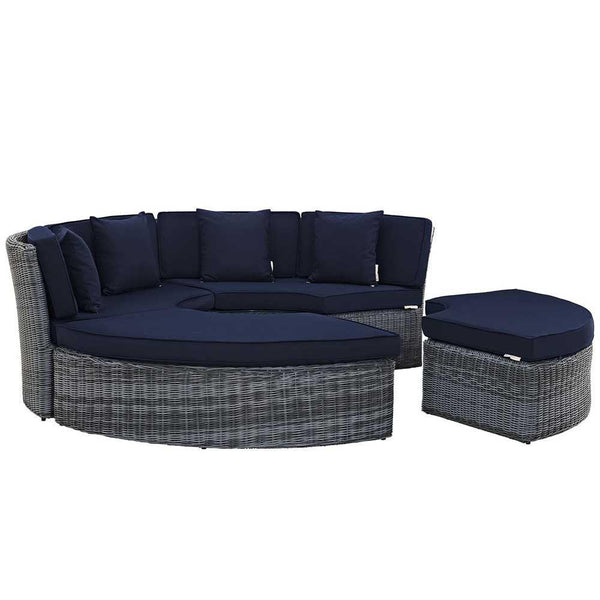 Modway Summon Circular Outdoor Patio Daybed | Outdoor Patio Daybed | Modishstore-7