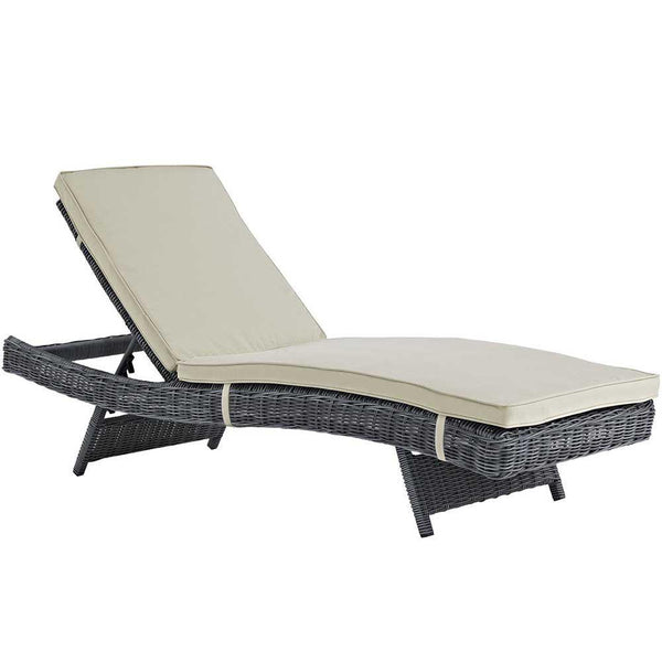 Modway Summon Outdoor Patio Chaise | Outdoor Recliners & Lounge Chairs | Modishstore-3