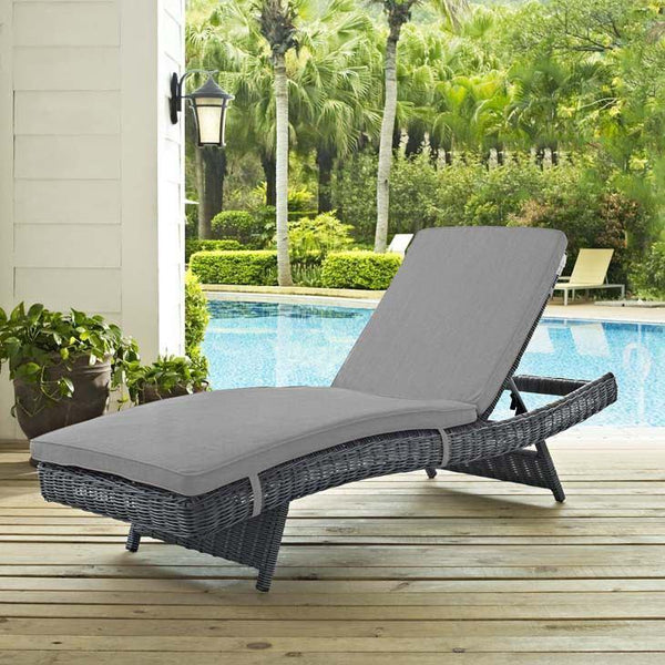 Modway Summon Outdoor Patio Chaise | Outdoor Recliners & Lounge Chairs | Modishstore-16